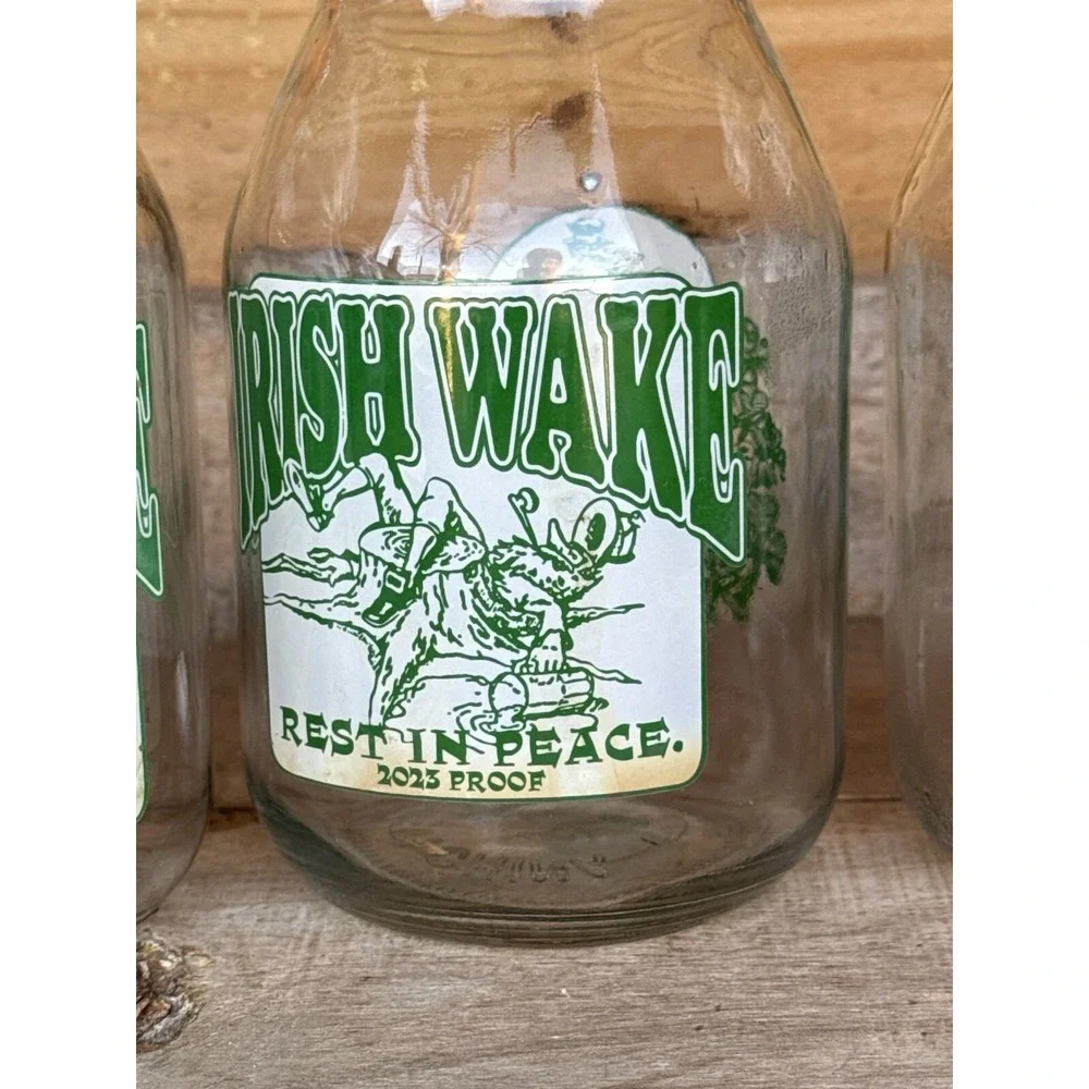 McGuire's Irish Pub Beer Glass ‎ MASON JAR 